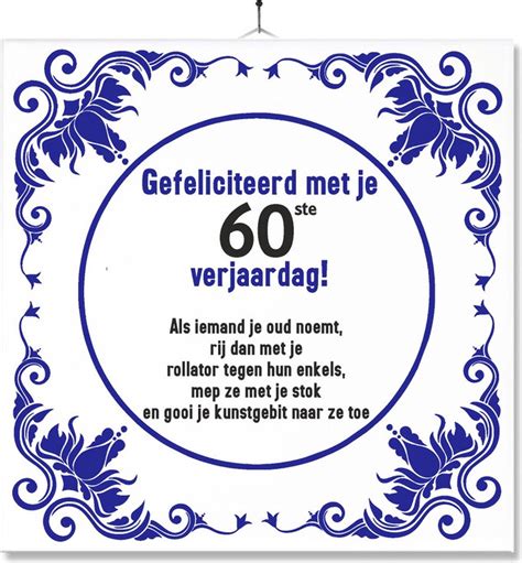 60 Jaar Spreuken, Gedichten & Verjaardagswensen